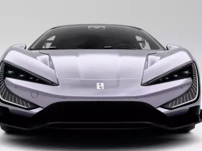 BYD Yangwang U9 Low-poly 3D model