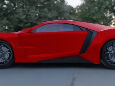 Lykanhypersport 3D model