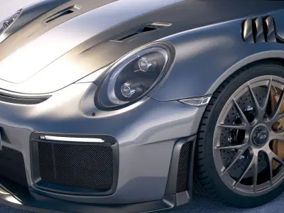 Porsche 911 GT2RS 2018 3D model