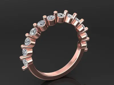 Band Ring 3D print model