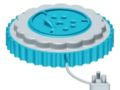 Toddler Extension Cord Toy 3D model