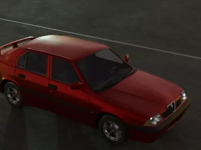 Alpha Romeo 33s Permanent 4 3D model