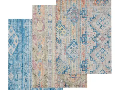 Rug Set 1987 3D model