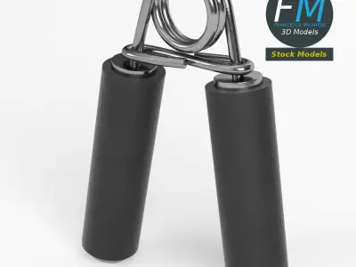 Hand grip gym equipment 1 3D model