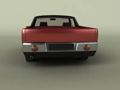 Porsche 914 Pickup 3D model