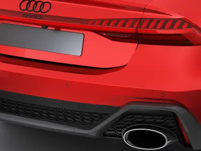 Audi RS7 Sportback 2020 3D model