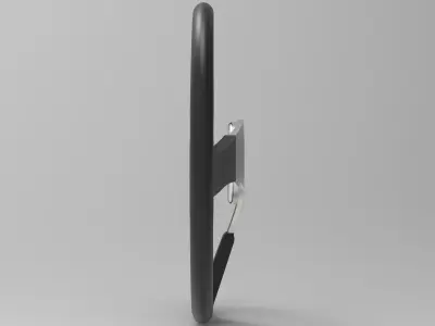 Momo Tuner - Steering Wheel 3D Model 3D print model