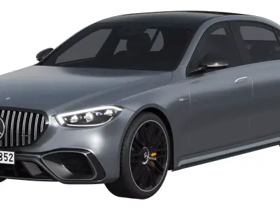 Mercedes-Benz S63 AMG E Performance 2023 3D model