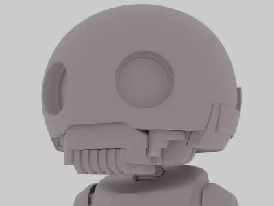 Robot 3D model 3