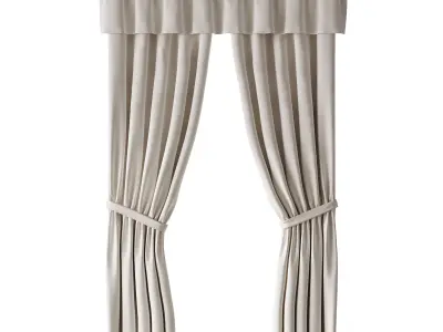Curtains 05 3D model