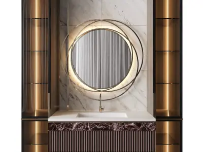 Luxury Bathroom 21 3D model