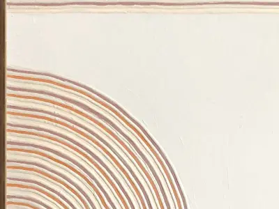 Plaster Two Photo Frame 510 Low-poly 3D model