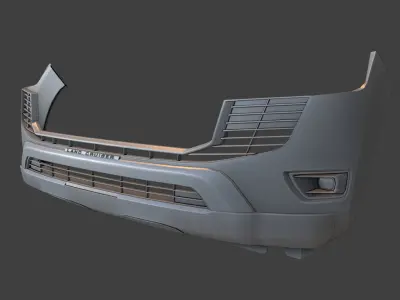 Bumper and Bullbar For lc300  3D model