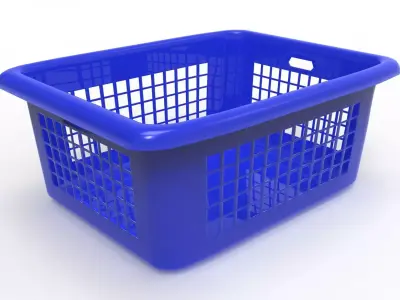 BASKET 01 Low-poly 3D model
