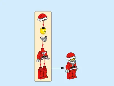 TwindBricks3D - 40223 Lego Snowglobe 3D print model