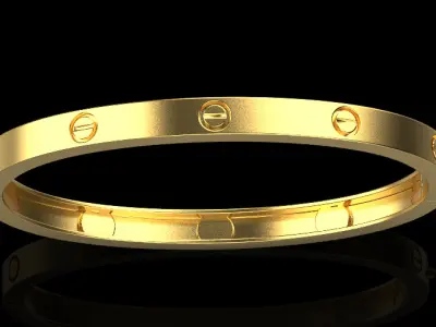 Bracelet Love 51085 3D print model