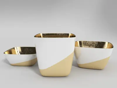 A Set of Minimal Tableware 3D model