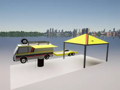 Audi assistance 3D model