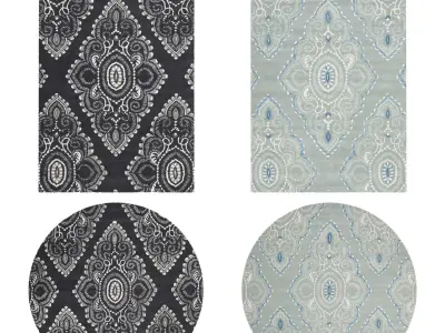 Rugs No 90 Low-poly 3D model