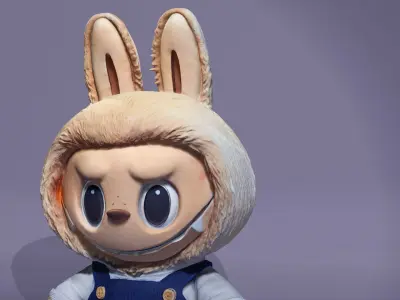  POP MART 3D model 3D model