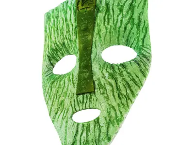 Mask from the movie The Mask 3D model