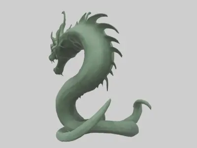 Gorgon Model Low-poly 3D model