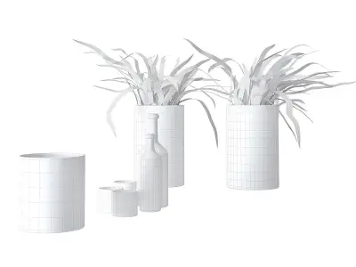 Accessories set 10 3D model