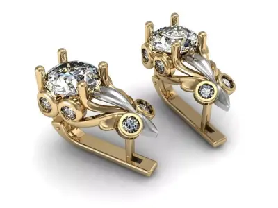 Earri luxury set  3D print model