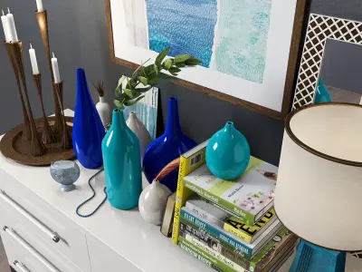 Decorative set-02 3D model