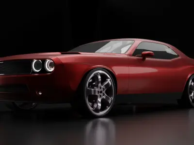 Dodge Challenger 3D model