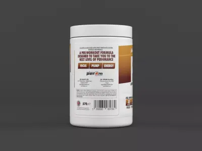 Protein Powder 3D model 12