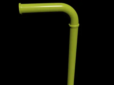 Basic Pipe Model 3D model