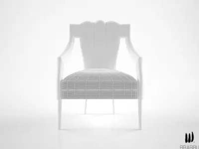Brabbu Cayo armchair 3D model