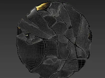 Glance mirror 3D model
