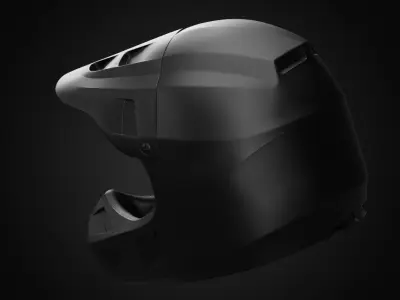 racing helmet 3D model buy