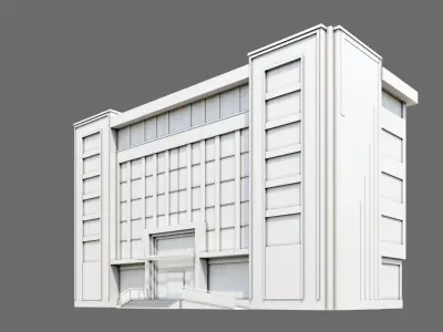 Office Building ID046 3D model