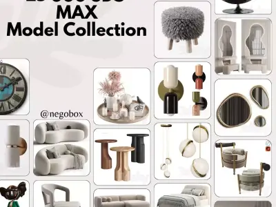 Ultimate Collection 25 000 Ready to Use 3D Models for 3ds Max 3D model