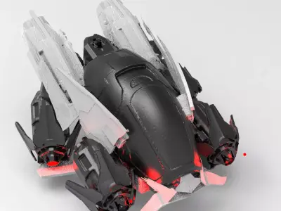 Kronis Ship 2 3D model