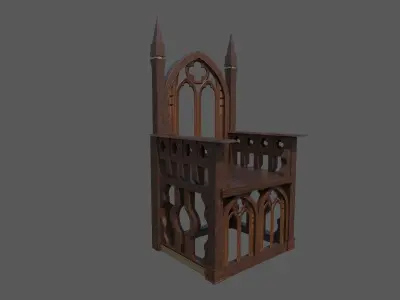 Wood Metal Trim Sheet Asset pack Free low-poly 3D model