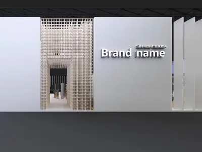 showroom 3D model