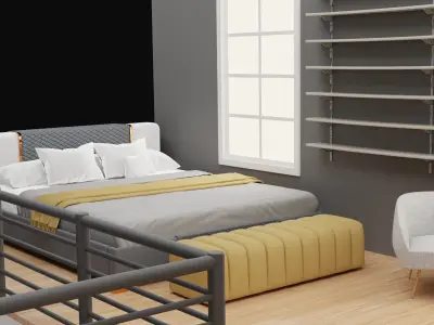 House interior 3D model