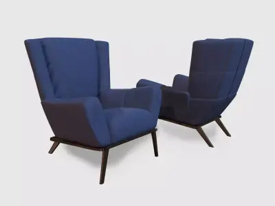 Maiko Armchair  3D model