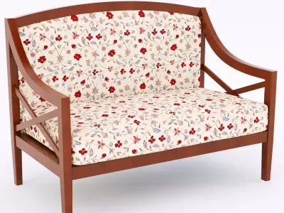 Modern Times 9185P sofa 3D model