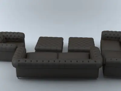 Chester Sofa 3D model