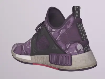 ADIDAS NMD XR-1 SHOES PBR Low-poly 3D model