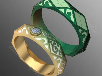 Ring  rk98 3D print model