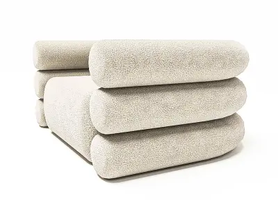 CloudRest Chair Free low-poly 3D model