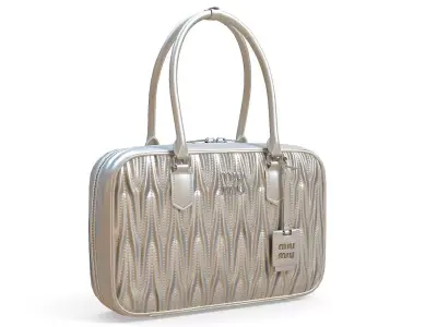 Miu Miu Matelasse Nappa Leather Bag Metalic Low-poly 3D model