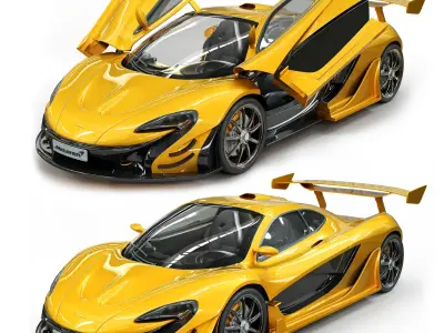 McLaren p1 3D model