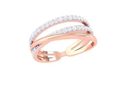 Diamond Ring 3D print model 15